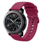 For Samsung Gear S3 Frontier / Wine Red