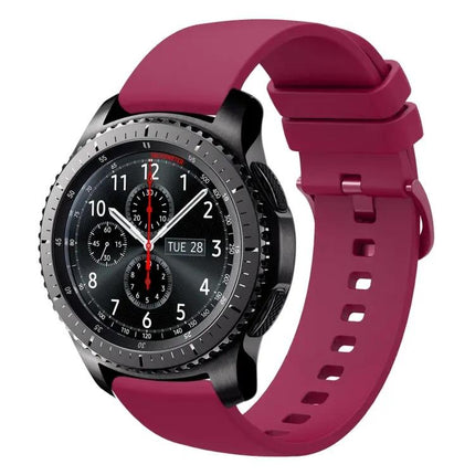 22mm Silicone Watch Band for Samsung GearS3 Classic/Frontier