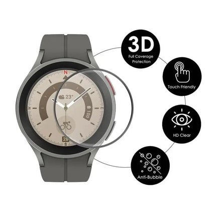 Galaxy Watch5 Pro 45mm 3D Full Coverage HD Screen Protector