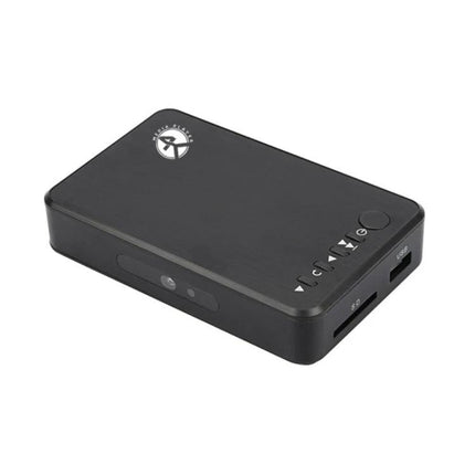 Media Player for Automatic Video Looping in Home and Business Use compact black standalone device for digital signage and photo slideshows