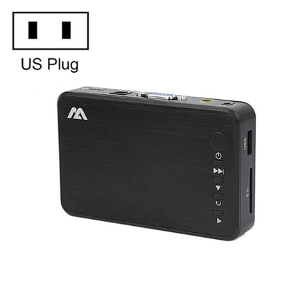 Media Player for Home Video Playback and Advertising Displays compact black media player with USB and SD card slots for home and commercial use
