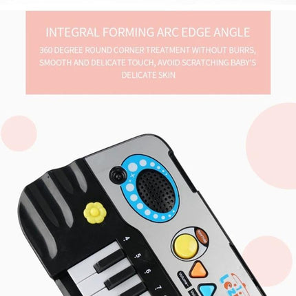 MoFun Keyboard for Children's Everyday Music Learning at Home - compact 32-key kid's electronic piano with rounded edges for safe home practice