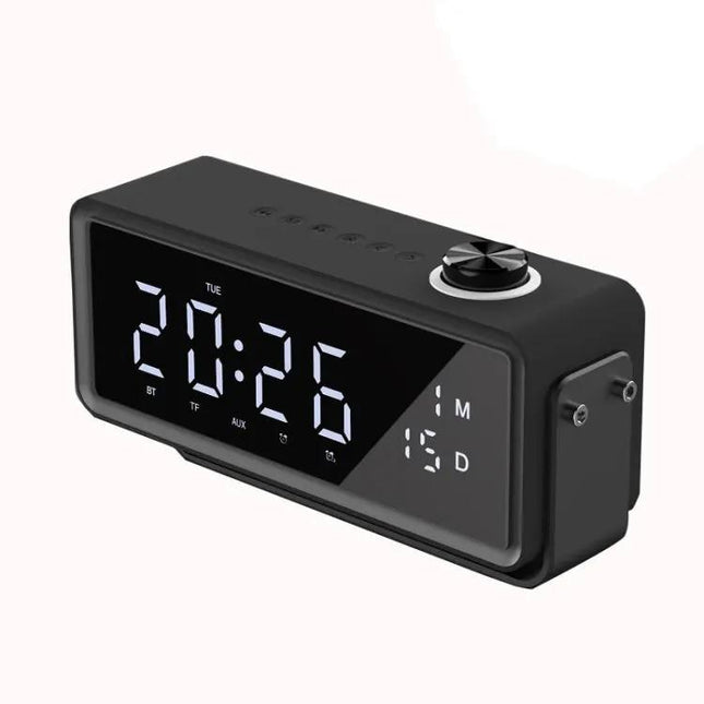 AEC Mirror Alarm Clock With Bluetooth Speaker