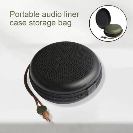 BeoPlay A1 Padded Carry Case For Commuting And Light Rain compact EVA carry bag protects speaker from knocks light rain dust scuffs