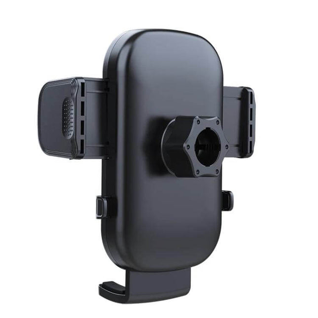 Car Phone Holder Air Vent Mount For Hands Free Driving - black quick-release adjustable car phone holder with extendable arms