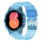 For Samsung Galaxy Watch5 40mm / Transparent Blue