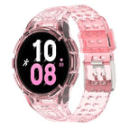 For Samsung Galaxy Watch5 44mm / Transparent Pink
