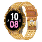 For Samsung Galaxy Watch5 44mm / Transparent Orange