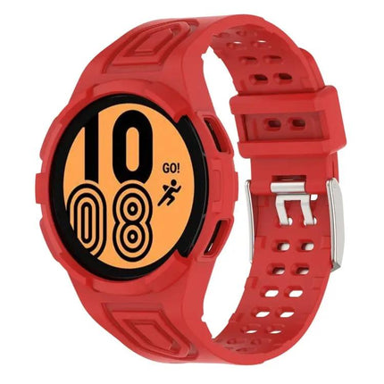 TPU Double-Pin Buckle Strap For Samsung Galaxy Watch4 44mm