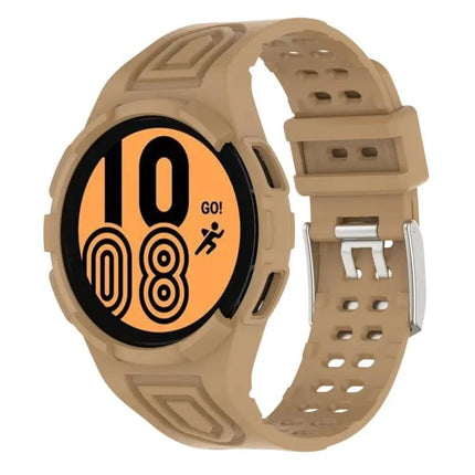 TPU Double-Pin Buckle Strap For Samsung Galaxy Watch4 44mm