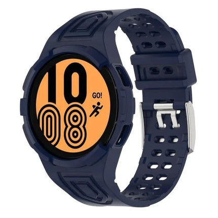 TPU Double-Pin Buckle Strap For Samsung Galaxy Watch4 44mm