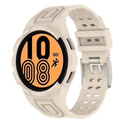 TPU Double-Pin Buckle Strap For Samsung Galaxy Watch4 44mm