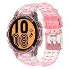 For Samsung Galaxy Watch4 44mm / Transparent Pink