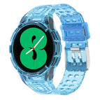 For Samsung Galaxy Watch4 40mm / Transparent Blue