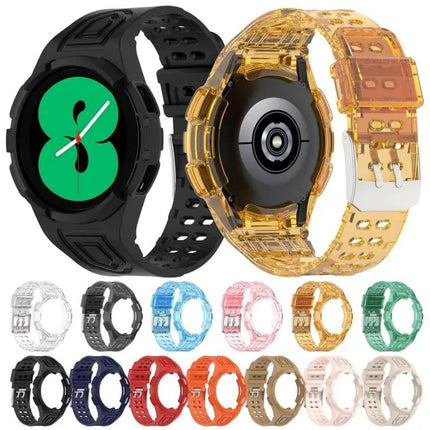 TPU Double-Pin Buckle Watch Band Samsung Galaxy Watch4 40mm