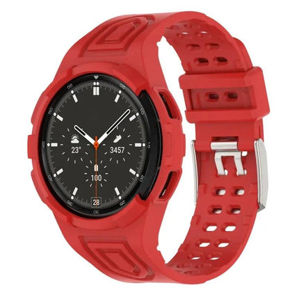 TPU Double-Pin Buckle Band For Galaxy Watch4 Classic 46mm