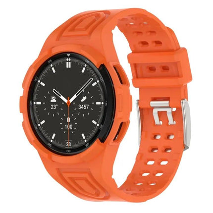 TPU Double-Pin Buckle Band For Galaxy Watch4 Classic 46mm