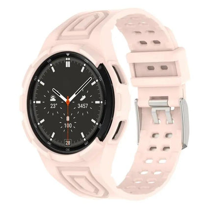 TPU Double-Pin Buckle Band For Galaxy Watch4 Classic 46mm