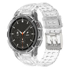 For Samsung Galaxy Watch4 Classic 46mm / Transparent White