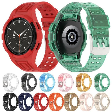 TPU Double-Pin Buckle Band For Galaxy Watch4 Classic 46mm