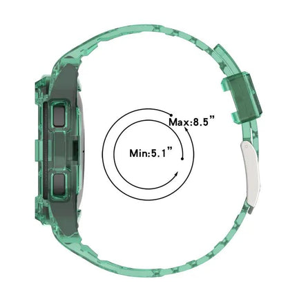 TPU Double-Pin Buckle Band For Galaxy Watch4 Classic 46mm