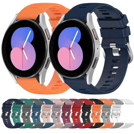 20mm Silicone Watch Band For Samsung Galaxy Watch 5 40/44mm