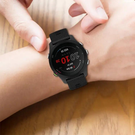 20mm Solid Silicone Watch Band For Samsung Galaxy 45mm/44mm