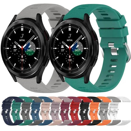 20mm Solid Silicone Watch Band For Samsung Galaxy Watch