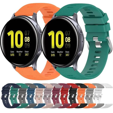 20mm Silicone Watch Band For Samsung Galaxy Watch 42/44mm