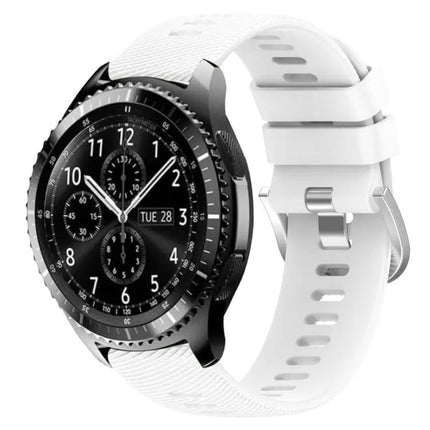 22mm Silicone Watch Band Samsung Gear S3 Classic Frontier