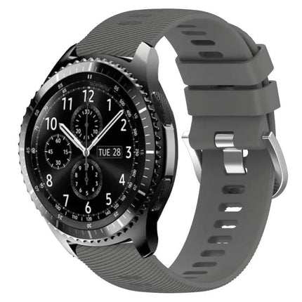 22mm Silicone Watch Band Samsung Gear S3 Classic Frontier