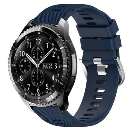 22mm Silicone Watch Band Samsung Gear S3 Classic Frontier