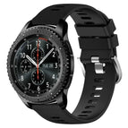 For Samsung Gear S3 Frontier / Black