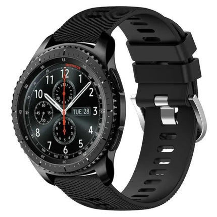 22mm Silicone Watch Band Samsung Gear S3 Classic Frontier