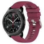 For Samsung Gear S3 Frontier / Wine Red