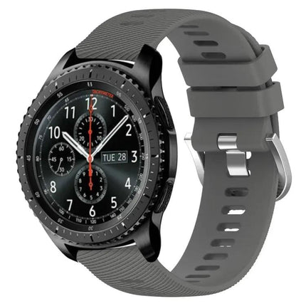 22mm Silicone Watch Band Samsung Gear S3 Classic Frontier