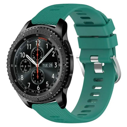 22mm Silicone Watch Band Samsung Gear S3 Classic Frontier