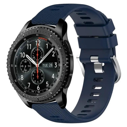 22mm Silicone Watch Band Samsung Gear S3 Classic Frontier