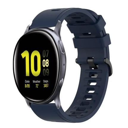 20mm Silicone Watch Band For Samsung Galaxy 42/44mm