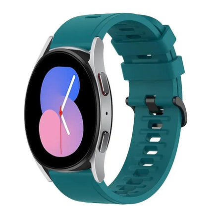 20mm Silicone Watch Band For Samsung Galaxy 42/44mm