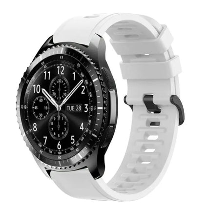 22mm Silicone Watch Band For Samsung Gear S3 Classic