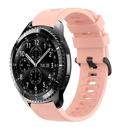 22mm Silicone Watch Band For Samsung Gear S3 Classic