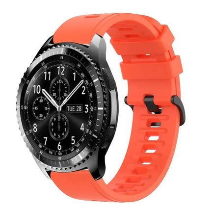 22mm Silicone Watch Band For Samsung Gear S3 Classic