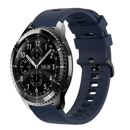 22mm Silicone Watch Band For Samsung Gear S3 Classic