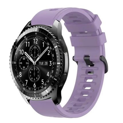 22mm Silicone Watch Band For Samsung Gear S3 Classic