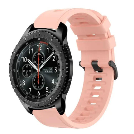 22mm Silicone Watch Band For Samsung Gear S3 Classic