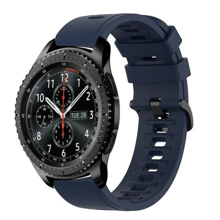 22mm Silicone Watch Band For Samsung Gear S3 Classic
