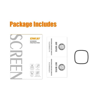 ENKAY 3D Full Coverage Screen Protector for Fitbit Versa 4