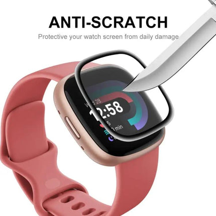 ENKAY 3D Full Coverage Screen Protector for Fitbit Versa 4