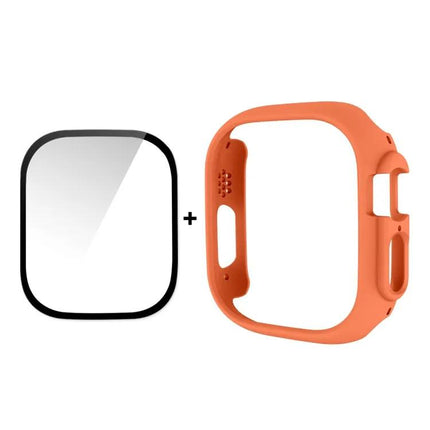 ENKAY 2-In-1 PC Case 9H Tempered Glass Apple Watch Ultra 49mm